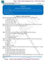 Tổng hợp 10 đề thi thử lịch sử hocmai pen i 2017 số  (4) 