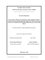 Tối ưu chế độ cắt khi phay lòng khuôn ép nhựa sản phẩm CRG-ARM-DOOR-LINK trên máy trung tâm gia công CNC Makino S33 đảm bảo thời gian gia công nhỏ nhất