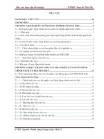 Báo cáo thực tập Ngân hàng: Phân tích tình hình cho vay đối với hộ nghèo tại phòng giao dịch Ngân hàng Chính sách xã hội Liên Chiểu  thành phố Đà Nẵng