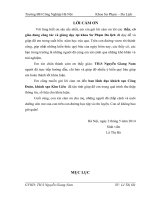 NÂNG CAO CHẤT LƯỢNG PHỤC vụ của bộ PHẬN lễ tân tại các KHÁCH sạn BA SAO tại hà nội