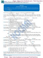 Tổng hợp 10 đề thi thử hóa pen i n3 hocmai 2017 số  (2) 