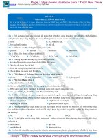 Tổng hợp 10 đề thi thử hóa pen i hocmai 2017 số  (3) 