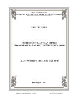 Nghiên cứu thuật toán Charm trong khai phá tập mục thường xuyên đóng