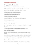 Từ vựng tiếng anh chuyên ngành XNK   NhungDT   v 1 0 