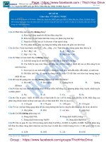 Tổng hợp 10 đề thi thử hóa pen i n3 hocmai 2017 số  (4) 