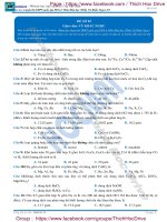 Tổng hợp 10 đề thi thử hóa pen i n3 hocmai 2017 số  (5) 