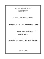 Chế định về thương nhân ở Việt Nam