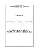 Nghiên cứu ảnh hưởng của một số thông số đến chất lượng trộn và mức tiêu thụ năng lượng của máy trộn hai trục cưỡng bức với các loại vật liệu xây dựng.