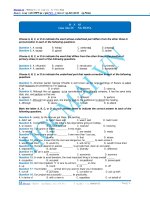 Tổng hợp 15 đề pen i n3 cô hương hocmai 2017 phần (7) 