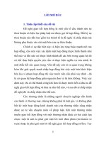 Hoàn thiện pháp luật Việt Nam về đề nghị giao kết hợp đồng nhằm thúc đẩy sự phát triển các quan hệ thương mại trong điều kiện toàn cầu hóa