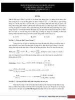 PHÂN TÍCH một số SAI lầm TRONG lời GIẢI câu 1 hữu cơ đề THÁCH đấu 1 