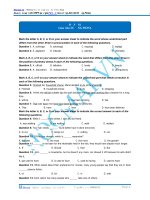 Tổng hợp 15 đề pen i n3 cô hương hocmai 2017 phần (9) 