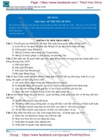 Tổng hợp 10 đề thi thử lịch sử hocmai pen i 2017 số  (1) 