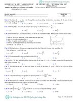 3 ĐỀ THI THỬ MÔN TOÁN ĐẠI HOC 2017 THEO CHƯƠNG TRÌNH THI MỚI ( CÓ ĐÁP ÁN)