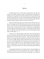 Khai phá dữ liệu với hệ thông tin địa lý và ứng dụngg 