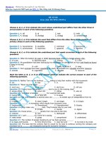 Tổng hợp 15 đề pen i n3 cô hương hocmai 2017 phần (2) 