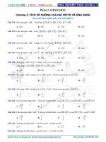 440 câu trắc nghiệm hình học lớp 10 phần 3