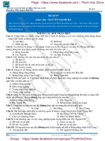 Tổng hợp 10 đề thi thử pen i môn địa hocmai 2017 đề  (6) 