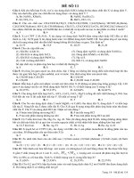 Tổng hợp đề trắc nghiệm hóa (5) 