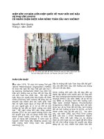 HIỆP ƯỚC CƠ BẢN LIÊN HIỆP QUỐC VỀ THAY ÐỔI KHÍ HẬU VÀ PHỤ ƯỚC KYOTO CÓ NGĂN CHẬN ÐƯỢC HÂM NÓNG TOÀN CẦU HAY KHÔNG?