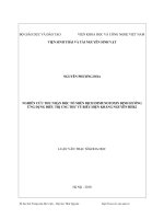 Nghiên cứu thu nhận độc tố miễn dịch immonotoxin định hướng ứng dụng điều trị ung thư vú biểu hiện kháng nguyên Her2