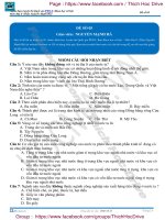 Tổng hợp 10 đề thi thử pen i môn địa hocmai 2017 đề  (4) 