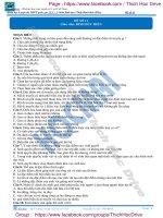 15 đề sinh pen i n2 hocmai 2017 phần  (11) 