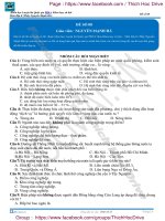 Tổng hợp 10 đề thi thử pen i môn địa hocmai 2017 đề  (7) 