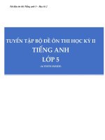 ôn thi HK2 tiếng anh lớp 5 chuong trinh moi starfish center