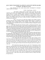 QUAN NIỆM về HẠNH PHÚC GIA ĐÌNH của SINH VIÊN TRƯỜNG đại học sư PHẠM – đại học đà NẴNG