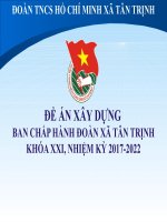ĐỀ ÁN BAN CHẤP HÀNH