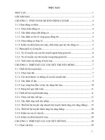 Thiết kế hệ thống truyền động cơ khí 1