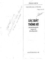Xác suất thống kê (giáo trình đào tạo giáo viên trung học cơ sở hệ cao đẳng sư phạm) 