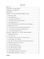 Thiết kế hệ thống truyền động cơ khí