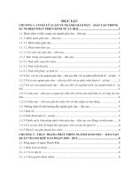 Báo cáo thực tập: Giải pháp pháp phát triển ngành Giáo dục  Đào tạo quận Thanh Khê giai đoạn 2016  2020