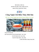 quy trình sản xuất nước mắm