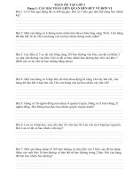 TOÁN ÔN TẬP LỚP 3 CÁC DẠNG