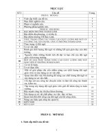 Đề tài Sáng kiến kinh nghiệm xây dựng Cơ sở vật chất