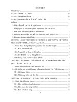 Tính toán kiểm nghiệm hệ thống khí trơ (IGS) và hệ thống kiểm soát dầu thải (ODME) trên tàu chở dầu thô – PV TRANS MECURY 