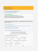 bai tap ve su hoa hop giu chu ngu va dong tu a4030 