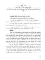 Phân tích những đặc điểm của doanh nhân việt nam trong thời kỳ hiện nay