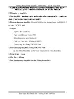 sáng kiến :  PHƯƠNG PHÁP GIẢI MỘT SỐ DẠNG BÀI TẬP  NHIỆT LƯỢNG  PHƯƠNG TRÌNH CÂN BẰNG NHIỆT