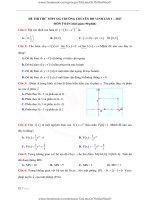 TONG HOP 50 DE THI THU MON TOAN 2017 TRONG THANG 2
