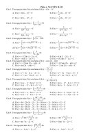 Bai tap nguyen ham tich phan 