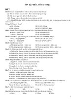 tài liệu ôn thi quốc gia môn hóa