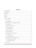 THỰC TRẠNG HOẠT ĐỘNG MARKETING MIX TẠI NGÂN HÀNG TECHCOMBANK VÀ PHƢƠNG PHÁP NGHIÊN CỨU