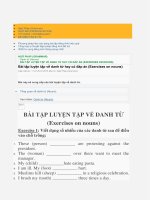 bai tap luyen tap ve danh tu exercises on nouns a372 