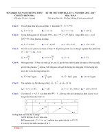 THPT chuyen bien hoa mon toan  lan 1  nam 2017  file word co loi giai chi tiet 