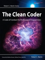 Prentice hall the clean coder 