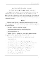 Bàn về phong cách lãnh đạo tại công tyy xây dựng công trình 507